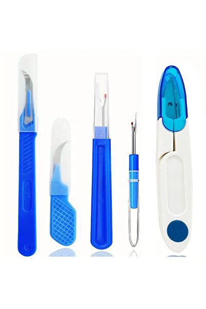 Choice 5 قطع من أدوات تمزيق درزات الخياطة، أداة فك خيوط الخياطة الحرفية، أداة...