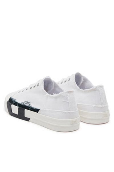 Diesel Men's Sneakers white DIESEL-Y03504PR012 HA686 BRIGHT WHITE/BLACK