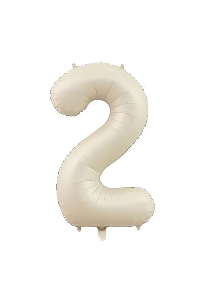 Choice Number 40inch 40 beige 2 40 Inch Beige Cream Caramel chocolate Color Retro Number Balloon 123456789