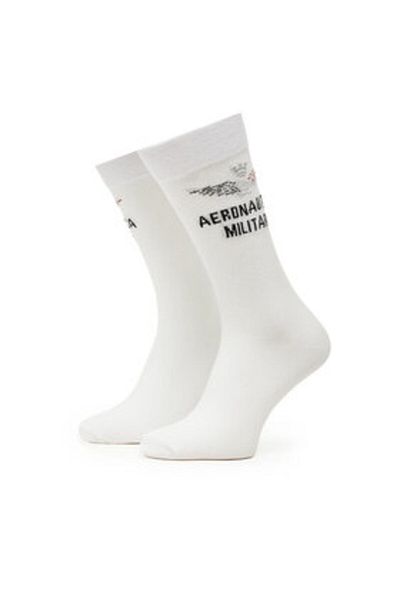 Aeronautica Militare Men's High Socks Men's white AERONAUTICA MILITARE-251CZ011L499 73062 OFF WHITE