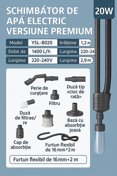 YEE Pompa Apa 20w,ysl-b020