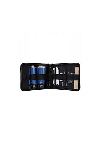 H&B Set creioane pentru schite si desen H&B, 34 in 1