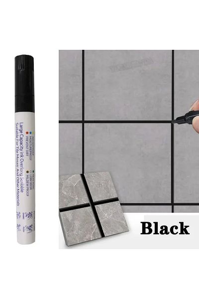 Choice Black Waterproof Tile Marker Grout Pen Wall Seam for Floor Bathroom Kitchen Toilet Wall Seam Repair
