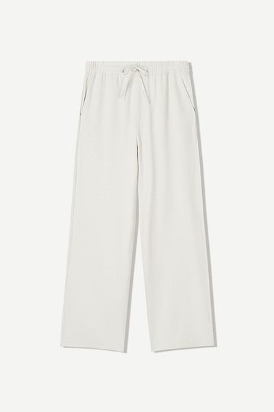 Bershka Straight-fit tailored jogging trousers