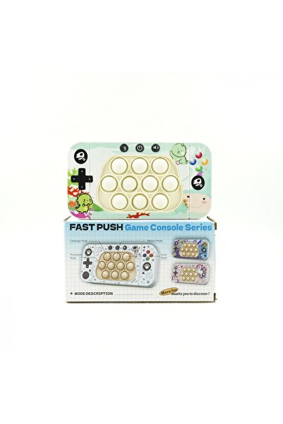 dalip Interactive Console Toy for Kids – Speed Push Whack-a-Mole Pop-It, Dinosaur, Green