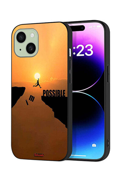 Tolwak غطاء حماية لجهاز Apple iPhone 15 - أنا ممكن