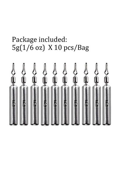 DUTRIEUX 10 قطع ثقل 5 جرام جديد 10 قطع ثقل صيد 3.5 جرام 5 جرام 7 جرام 10 جرام...