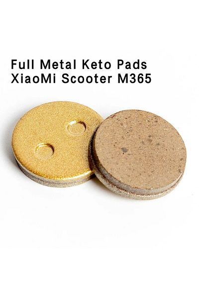 Choice gold 2Pcs Brake Pads for Xiaomi M365 Mijia Electric Scooter Skateboard Rear Wheel Caliper Friction P