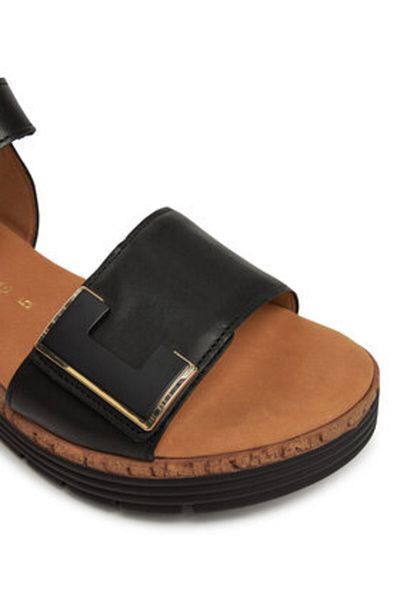 GABOR Women's Sandals black GABOR-62.700.57 BASIC BLACK