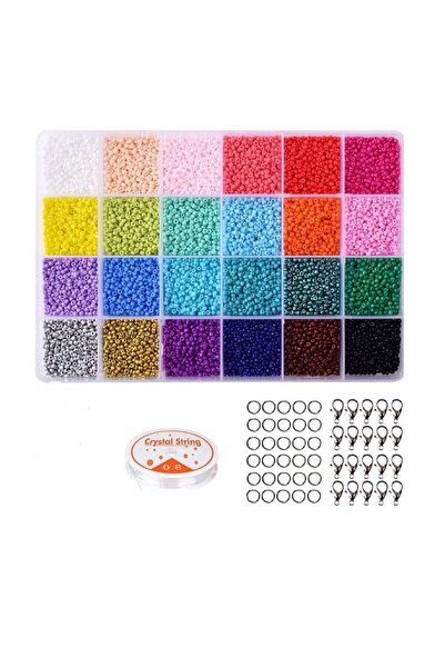 huitich Seed Beads DIY Kit Create Your Own Jewelry