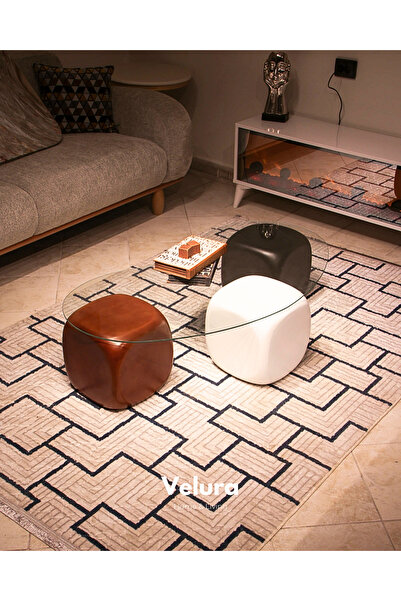 Velura Home & Living Modern Orta Sehpa & Küre Sehpa & Top Sehpa & Füme Fasuly...