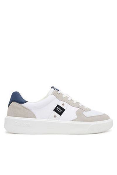 BLAUER Men's Sneakers white BLAUER-S5BUCK02/MES WHI/NVY WHITE/NAVY