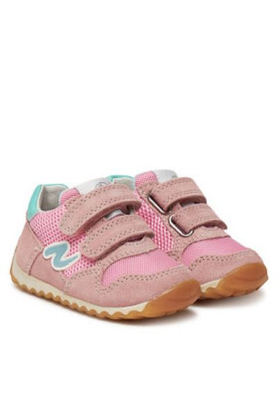 Naturino Girl Sneakers pink NATURINO-2016558 01 SAMMY 2 VL SUEDE PINK-CAPRI M