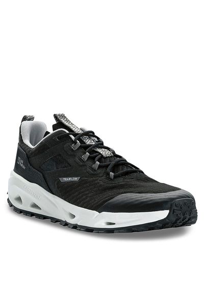 Jack Wolfskin Pantofi sport pentru bărbați jack wolfskin, negri JACK WOLFSKIN-4064321_6000 PRELIGHT PRO VENT LOW M BLACK
