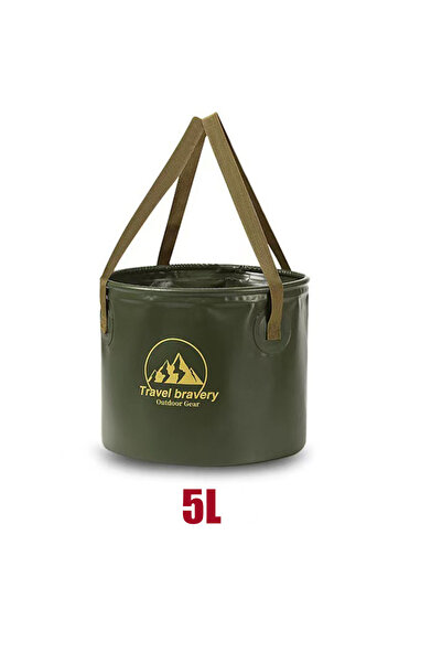 Choice دلو أخضر سعة 5 لتر، جميع لوازم الصيد، مستلزمات الصيد، ملحقات جديدة، أد...