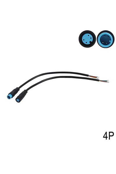 Choice 4pin 2/3/4/5/6Pin Male Female Cable Ebike Display Cable Connector Wire For Electric Scooter Sensor E