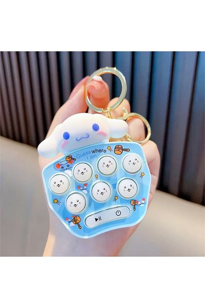 Miniso 2 Sanrio Hello Kitty Game Console Mini Handheld Whack-a-mole Mini Decompression Game Console Childr.