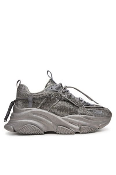Steve Madden Teniși argintii pentru femei STEVE MADDEN-SM11003549 751 SILVER