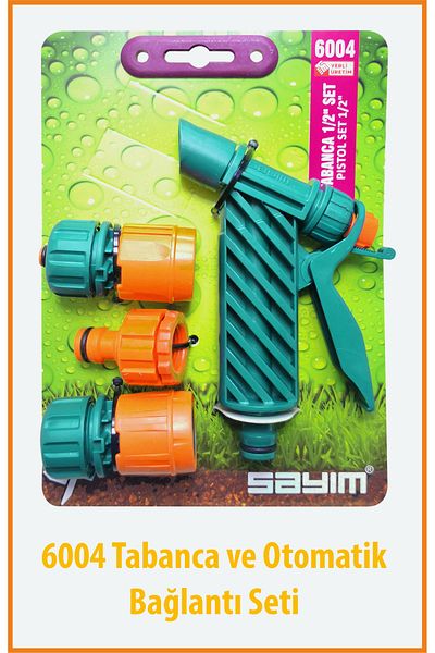 sayım plastik 25 Meter Uv Resistant Hose and Automatic Connection Gun Set