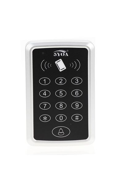Choice B03 5YOA 125KHz RFID Access Control Keypad EM Card Reader Support 1000 Users Door Access Control Sys