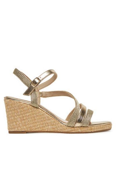 Tamaris Espadrile aurii pentru femei TAMARIS-1-28323-44 940 GOLD