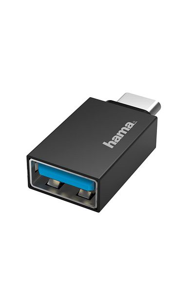 Hama Adaptor Hama 200311, USB-C - USB A (Negru)