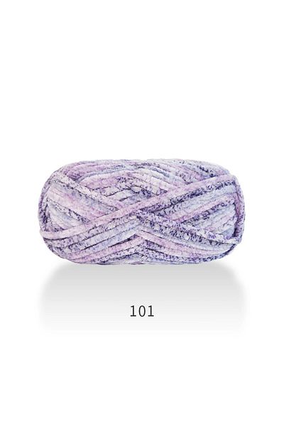 Choice 21 100g Chenille Colored Warm Plush Coarse Yarn Handmade Woven Yarn DIY Carpet Bag Doll Sweater Thre