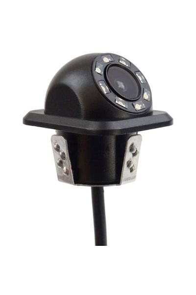 OEM Reversing camera built-in 18mm, 8 LEDs, oblique, HD305