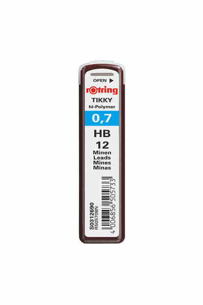 Choice 07 رصاصات HB، 1 قلم رصاص ميكانيكي Rotring Tikky 0.5/0.7 مم، قلم رصاص أ...
