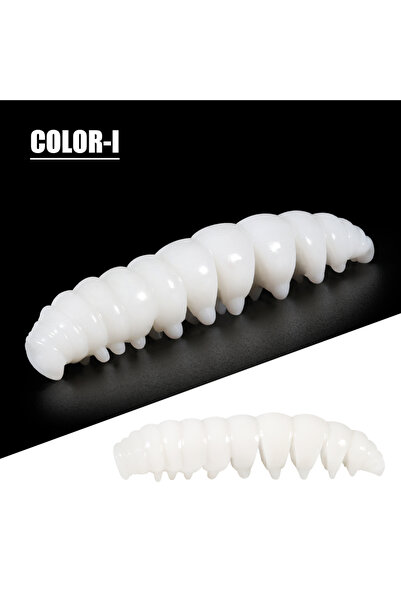 Choice طُعم صيد السمك الناعم Spinpoler Poor Worm من Color-I S-2in (11 قطعة) ط...