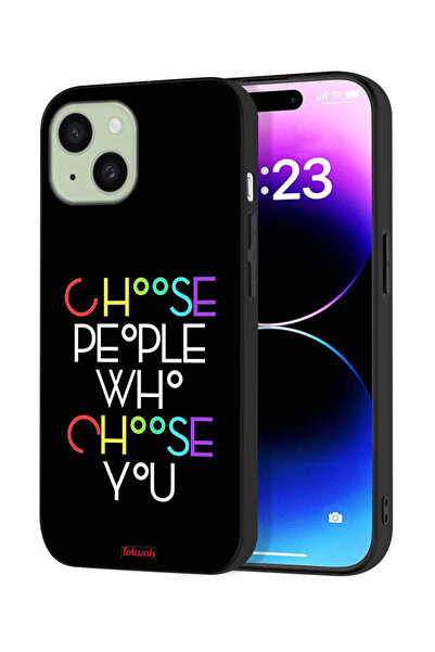 Tolwak غطاء حماية لجهاز Apple iPhone 15 اختر الأشخاص الذين يختارونك
