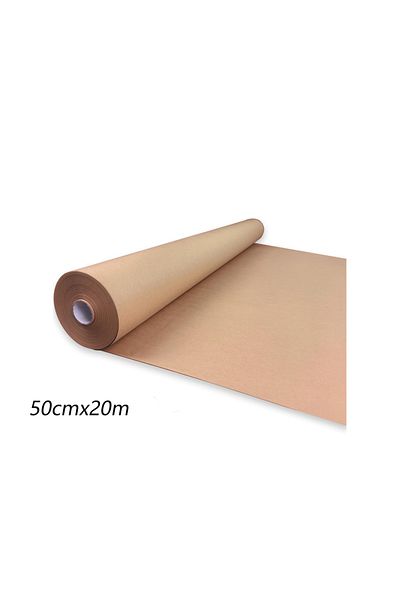 Choice brown50cmx20m Brown kraft paper 50cmx3m/5m/10m/20m ideal for gift wrapping, art, crafts, postal, pac