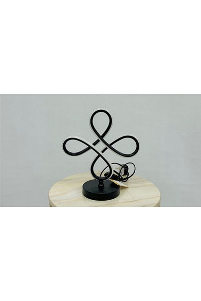 DEC10 Black LED lamp in various shapes