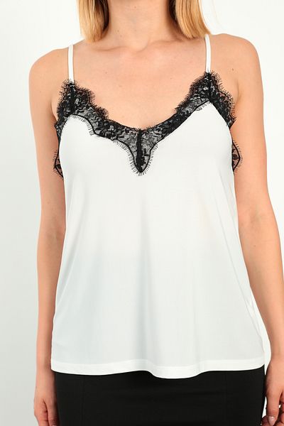 ModaPlaza Women's Lace Tank Top 5008