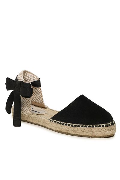 Manebi Women's Espadrilles black MANEBI-FLAT VALENCIANA ESPADRILLES K 1.0 P0 K 1.0 BLACK