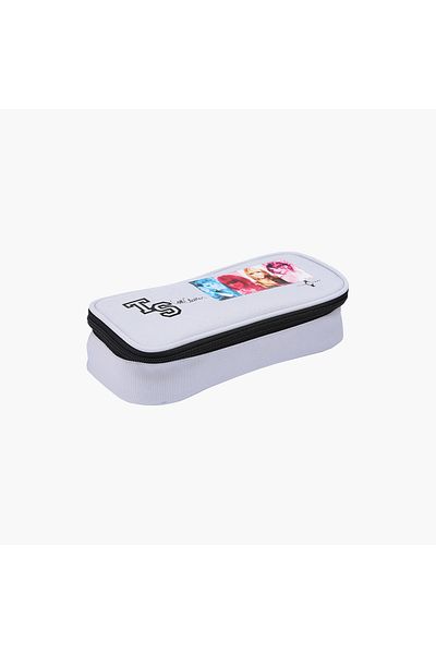 Celebrtyicons Swifties Print Pencil Pouch with Zip Closure