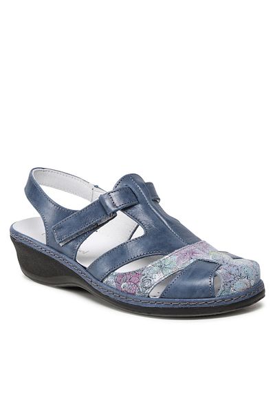 Comfortabel Sandale damă albastre SUAVE-720140 COBALT