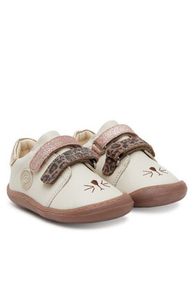 Gioseppo Teniși bej pentru fete GIOSEPPO-75026-P OFF-WHITE