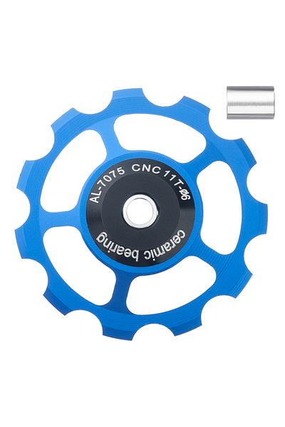 Choice blue 11T SENSAH MTB Bicycle Rear Derailleur Jockey Wheel Ceramic Bearing Pulley AL7075 CNC Road Bike
