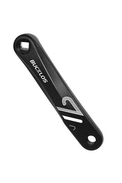 BUCKLOS Diamond-L-170 BUCKLOS Bicycle Left Crank Arm 152/170/175MM Mountain Bike Left Side Crank Arm Square/