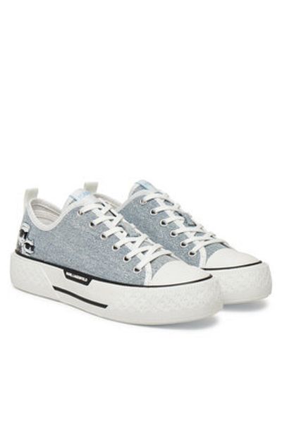 Karl Lagerfeld Teniși albaștri pentru femei KARL LAGERFELD-KL60614T DLB ALBASTRU DESCHIS DENIM