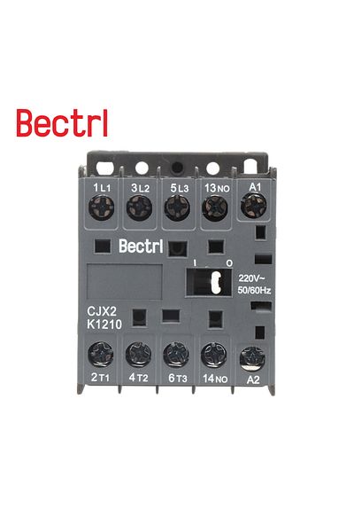Choice Cjx2-k-0910 Cjx2-k Mini Ac Contactor Din Rail 3p 3main 1no/3main 1nc Coil Voltage 220v 50/60hz 6a 9a