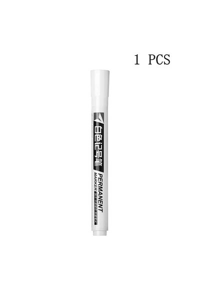 Choice 1pcs 1/3/5pcs White Marker Paint Pens Waterproof Rubber Permanent Marker Pen Car Tyre Tread Environm