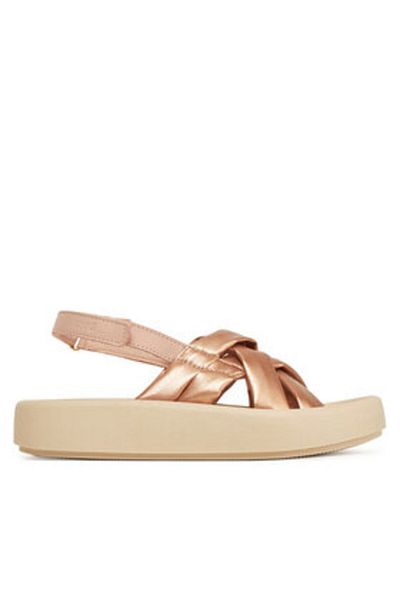 Primigi Sandale pentru fete aurii PRIMIGI-7939711 M SKIN/PERL.BLUSH