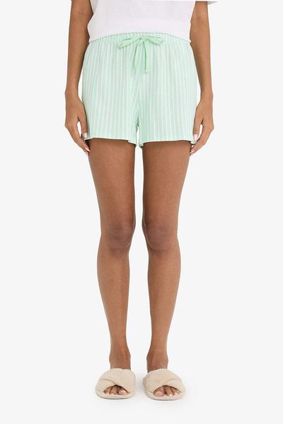 DeFacto Regular Fit Shorts Pajama Bottom-Fall in Love- F3141Ax25Sm