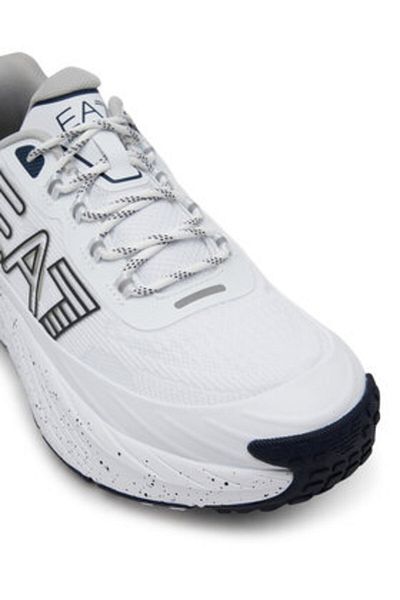 EA7 Emporio Armani Men's Sneakers white EA7 EMPORIO ARMANI-X8X177 XK381 U459 WHITE+GREY VIOLET