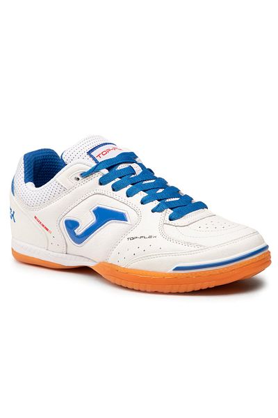 Joma Men's Football Boots white JOMA-TOPS2122IN TOP FLEX 2122 WHITE INDOOR