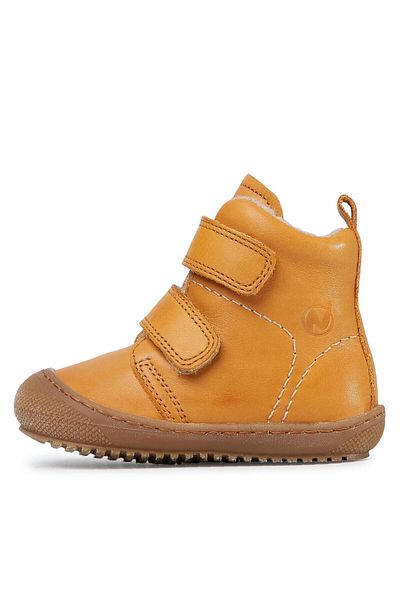 Naturino Cizme baieti, fata portocalii NATURINO-NATURINO BUBBLE VL NAPPA SPAZZ.LIN.WOOL ZUCCA