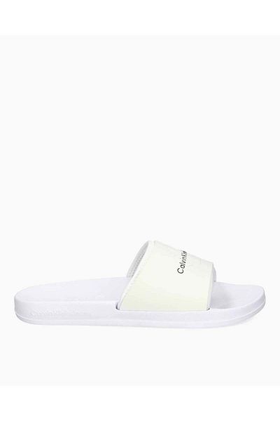 Calvin Klein Logo Slippers Ym0ym00361 Ybr Men's Slippers Ym0ym00361