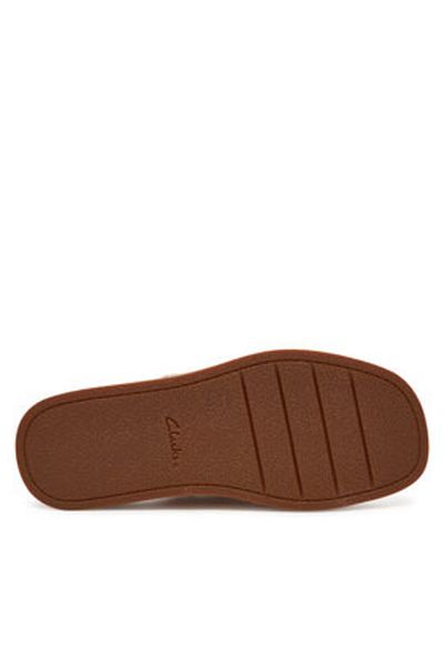 CLARKS Șlapi roz pentru femei CLARKS-26181185 LIGHT PINK LEA
